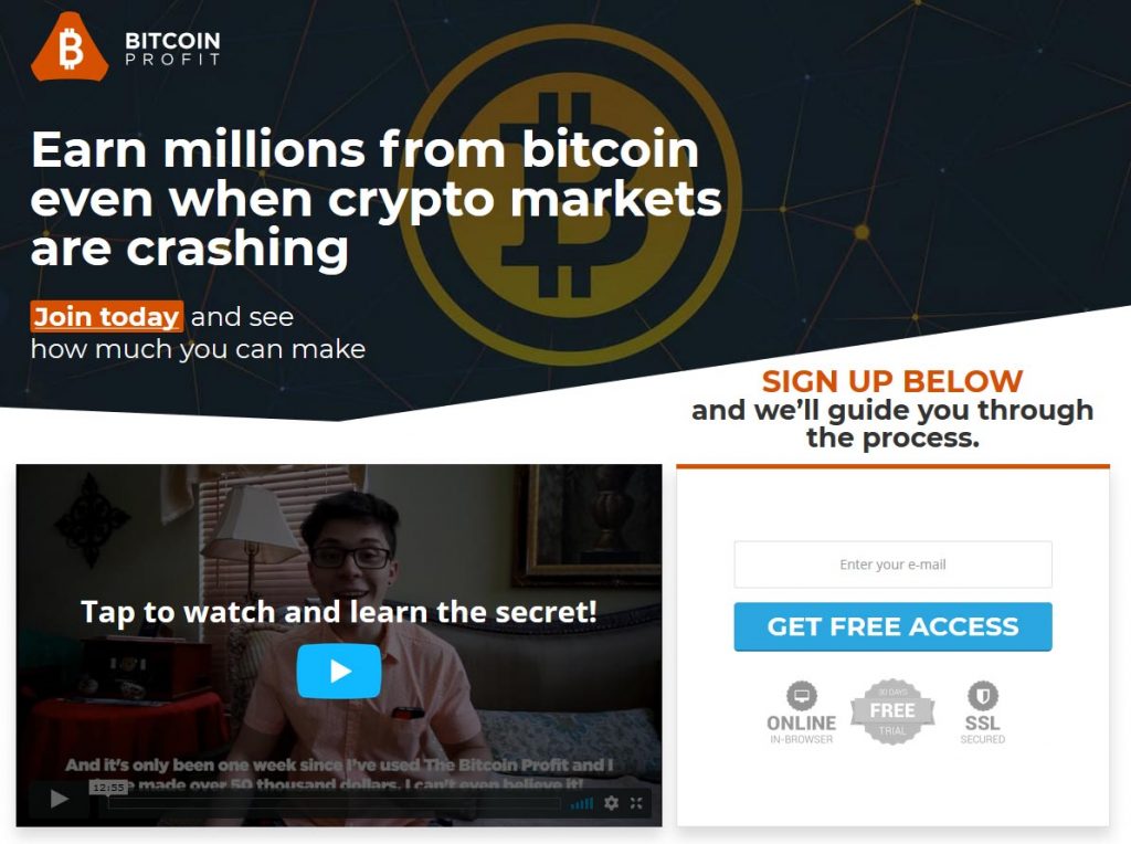 Bitcoin Profit Screenshot